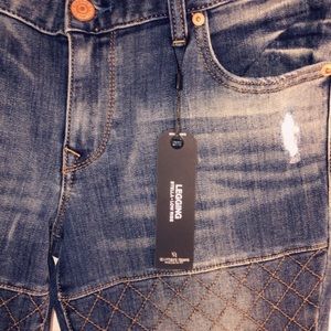 Express Quilted Moto Legging